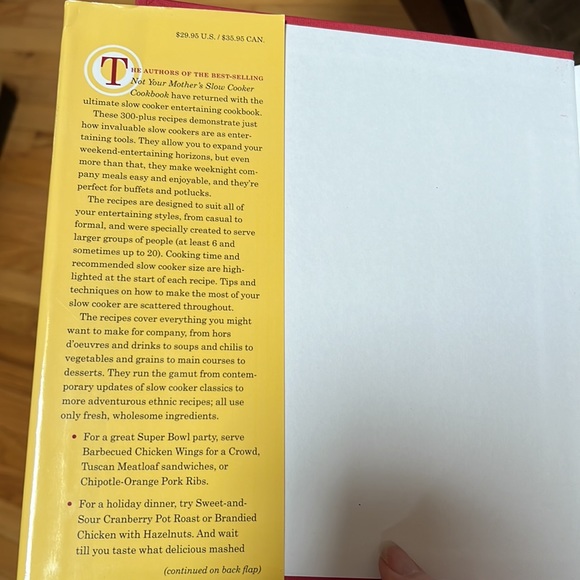 Not Your Mother’s Slow Cooker - Recipes For Entertaining CookBook - Picture 5 of 16